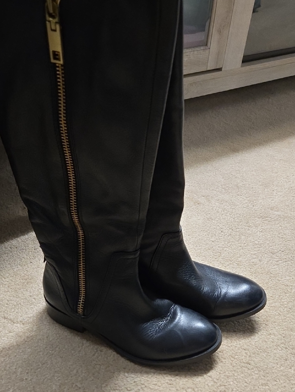 Leather Aldo Boots